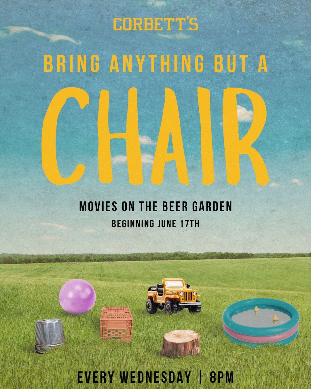 Bring Anything but the Chair